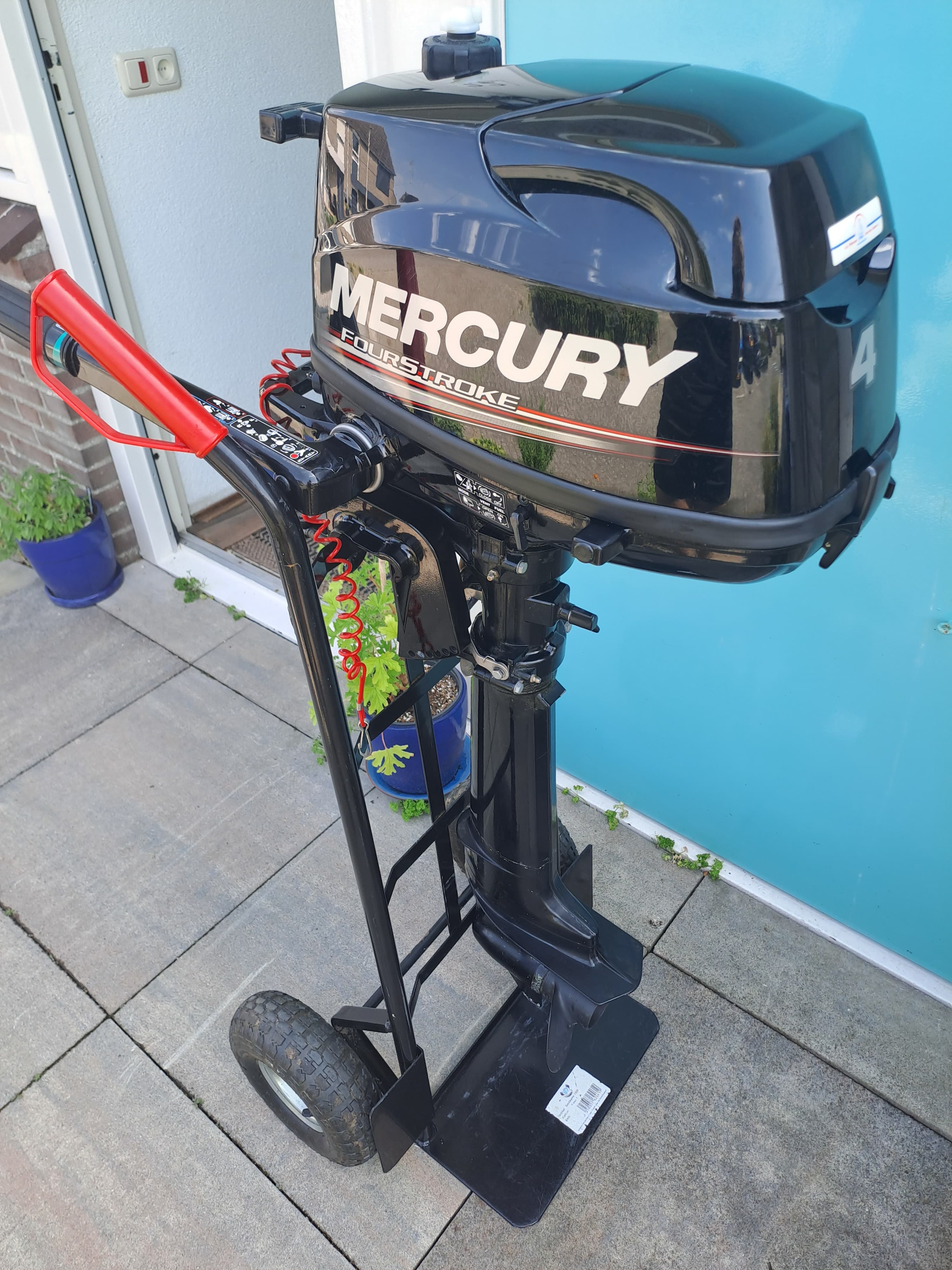 Langstaart 4 PK 4-Takt Mercury Buitenboordmotor F4ML - Afbeelding 1