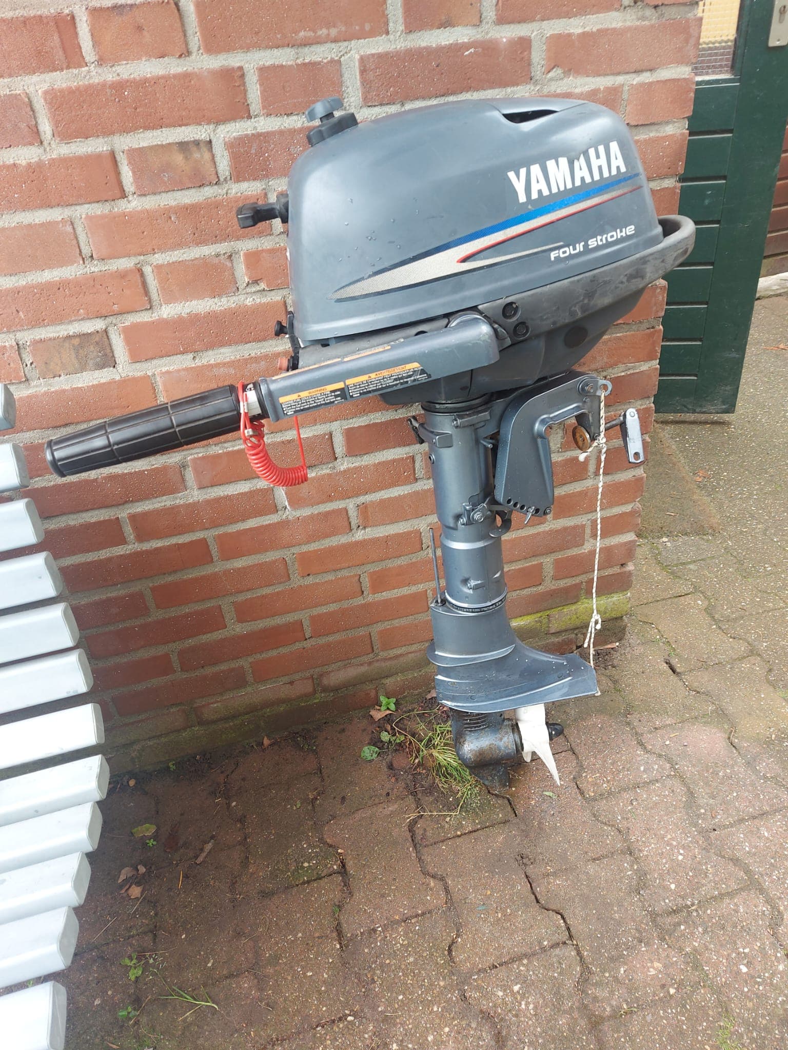 Yamaha 4pk 4takt kortstaart buitenboordmotor