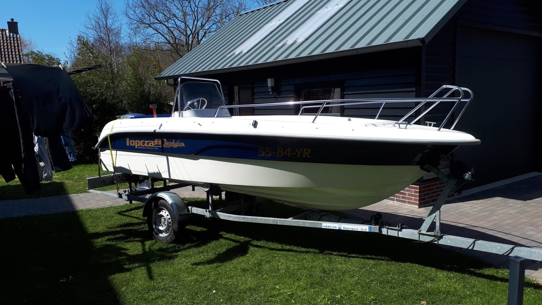 Topcraft revolution 460 incl trailer - Afbeelding 1