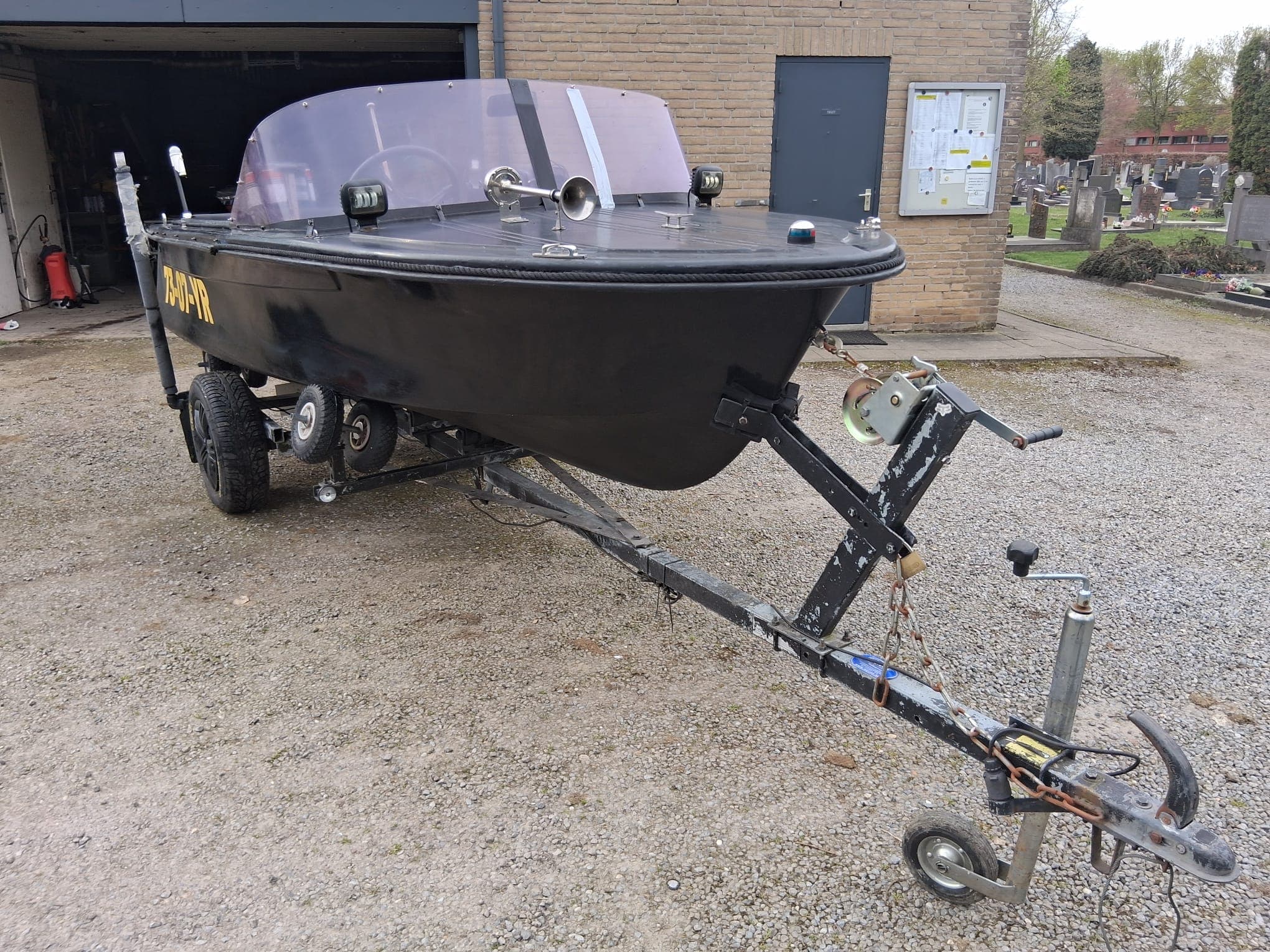 Beekman motorboot, 30 pk Yamaha motor