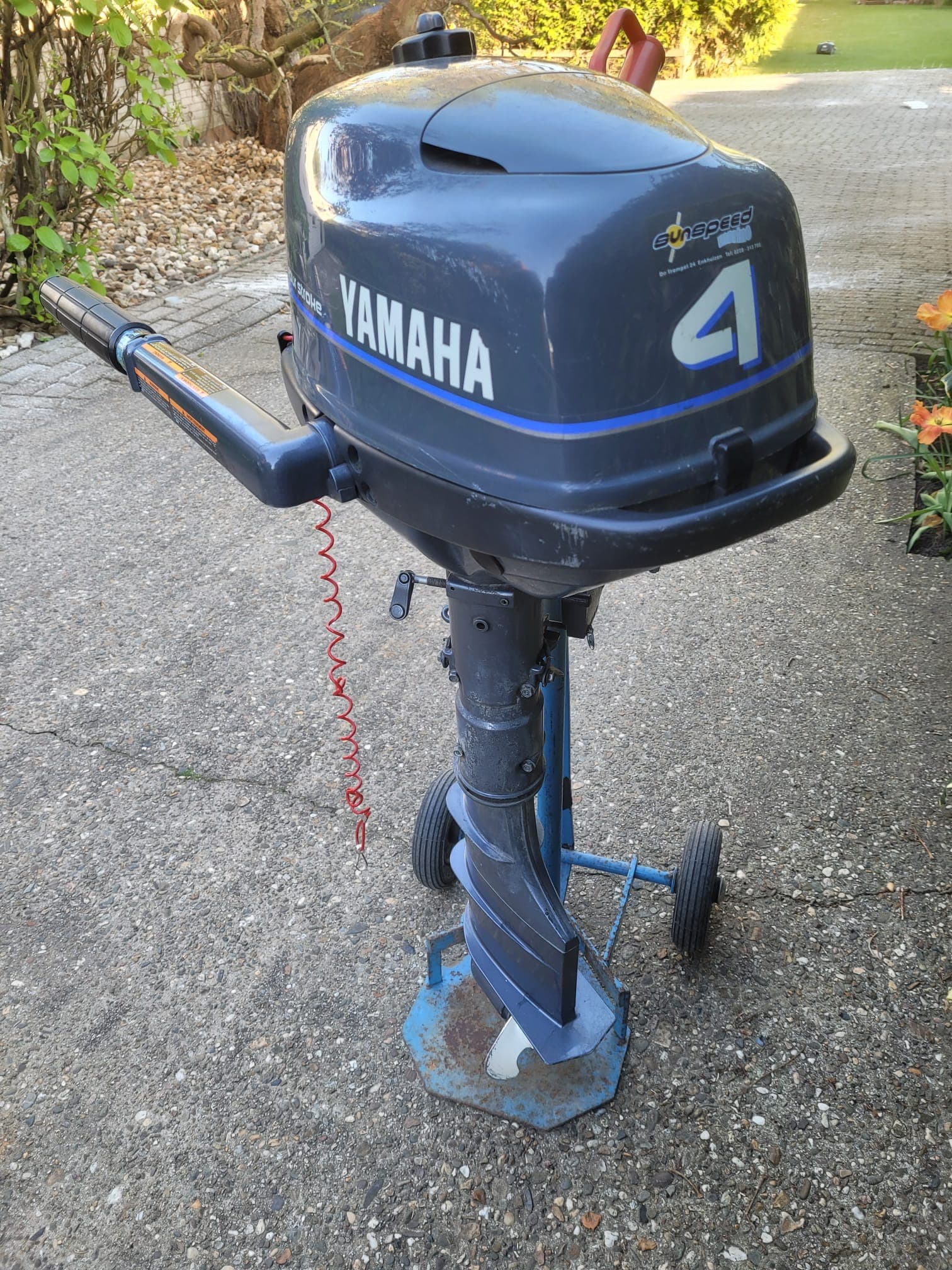Buitenboord motor yamaha 4pk
