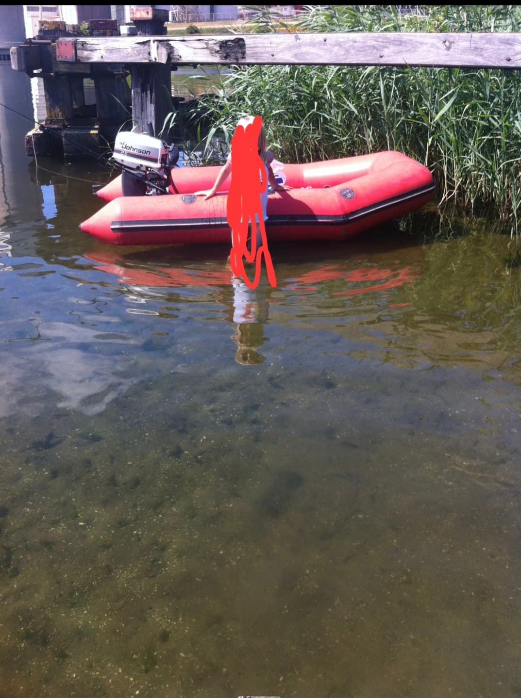 Johnson 2,5 Pk met Rubberbootje 1- 2 pers. - Afbeelding 1