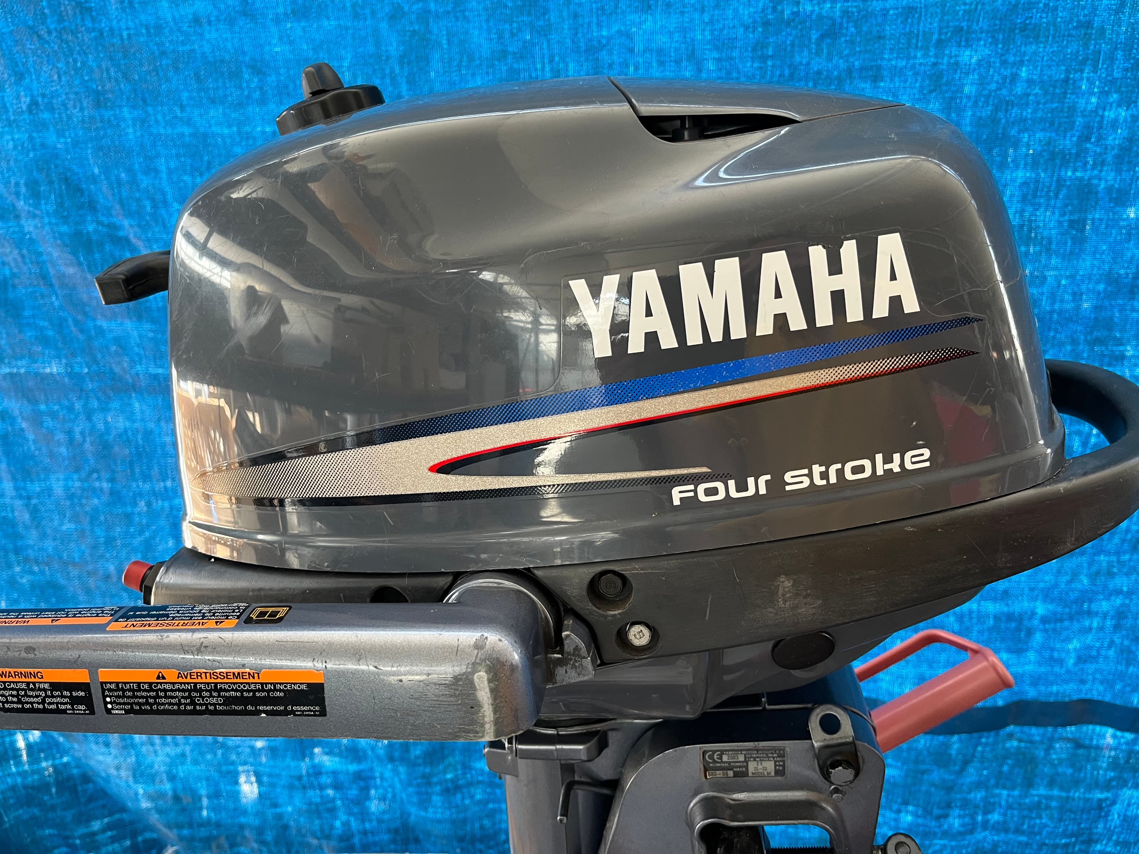 Yamaha 4 pk Four Stroke kort staart - Afbeelding 1