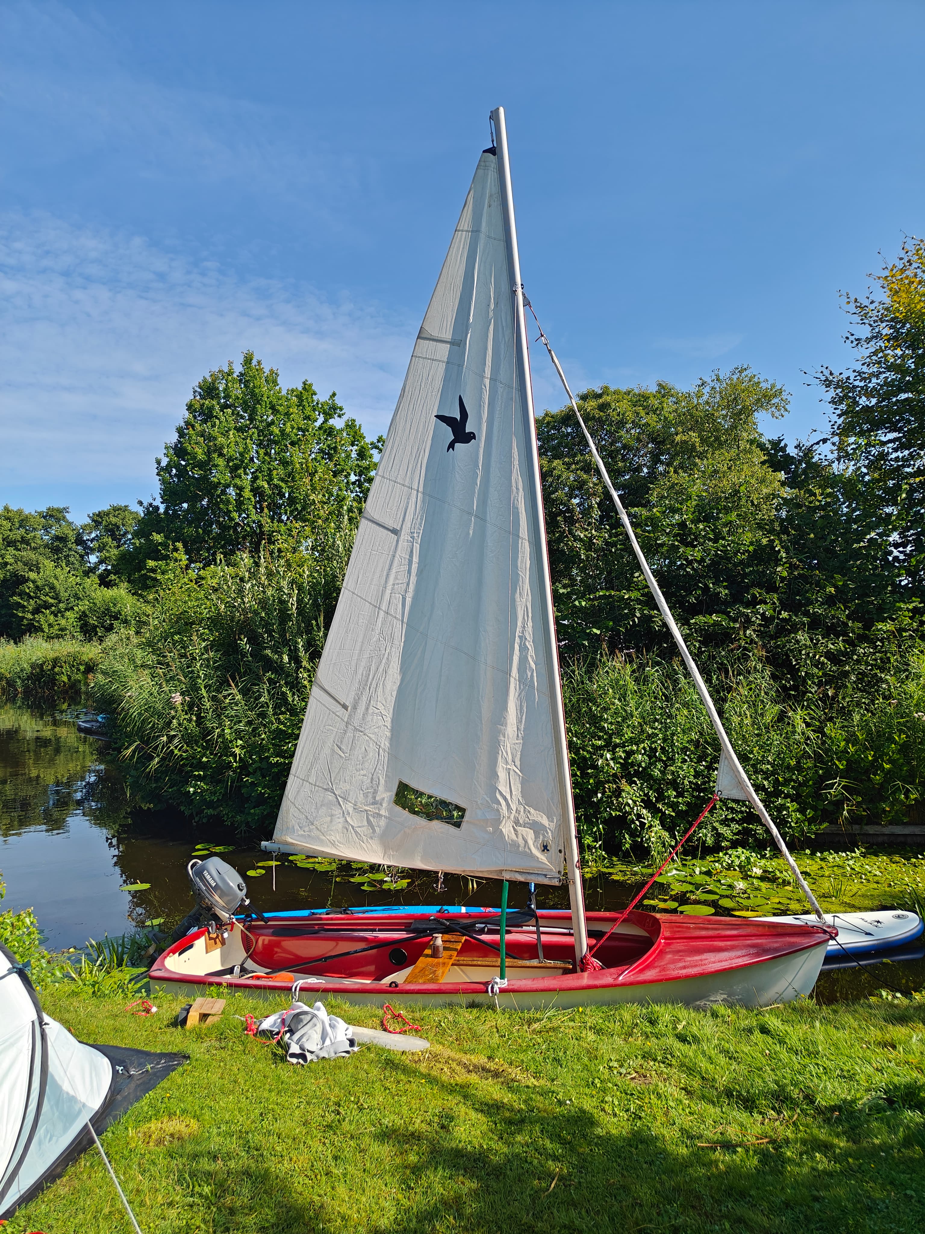 Stern zeilboot - Afbeelding 1