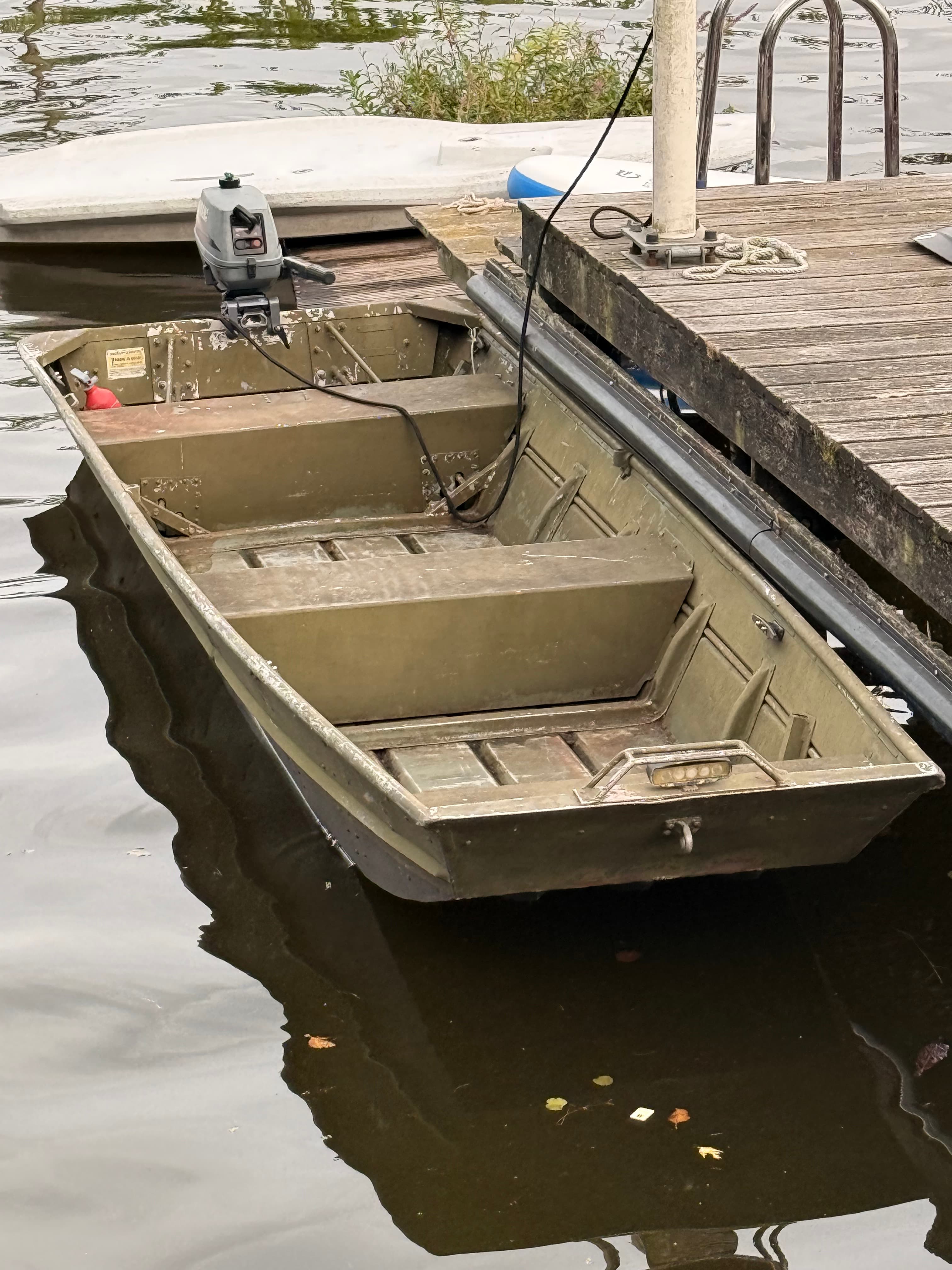 Smoker craft aluminium boot + Yamaha 3 pk - Afbeelding 1