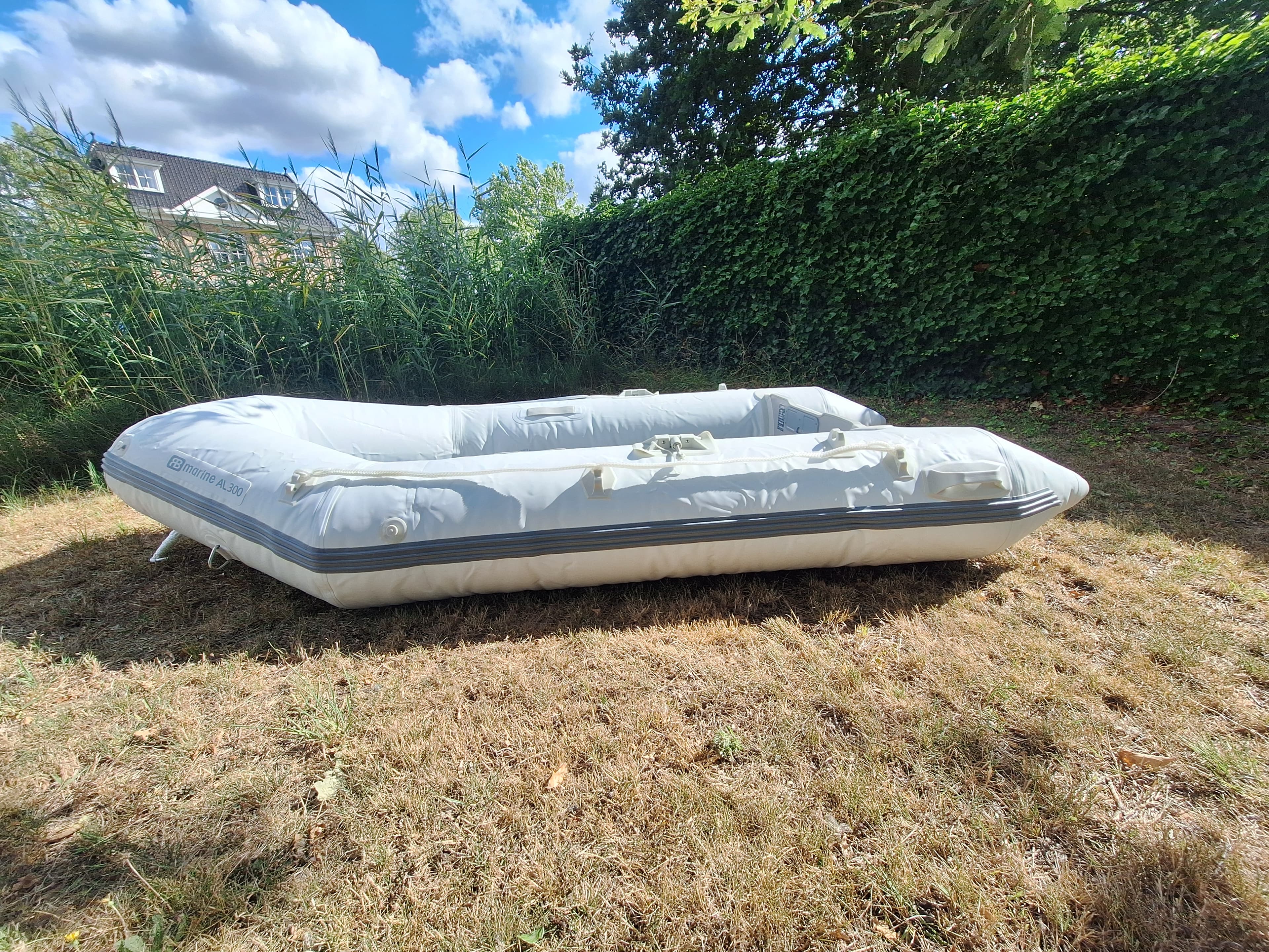 RB-Marine AL300 grijze rubberboot NIEUW geschikt tot 10PK - Afbeelding 1