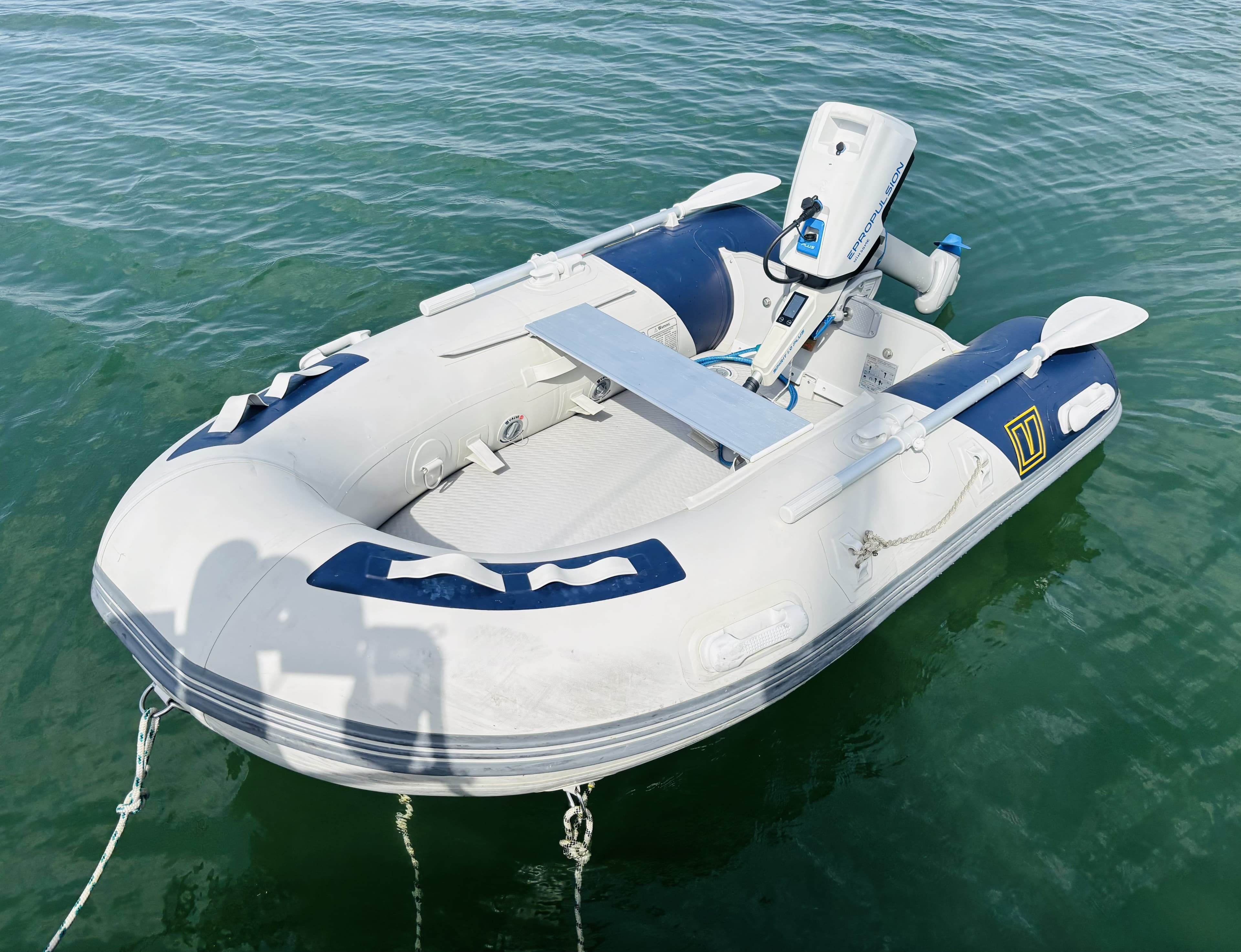 Vetus Traveller 230 met E-propulsion 1.0 elektrische motor en 2 batterijen (+ laders, pomp en slot)